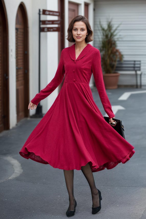 light pink dress puff sleeves Jovani Hot Pink One-Sleeve Short Party Dress -PromGirl Hot Pink / 8 main image 0