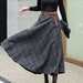 Plaid Skirt, Wool Skirt Women, Winter Skirt, Midi Skirt, A-line Skirt ...