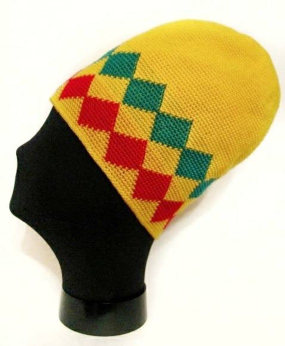 reggae hat with dreadlocks