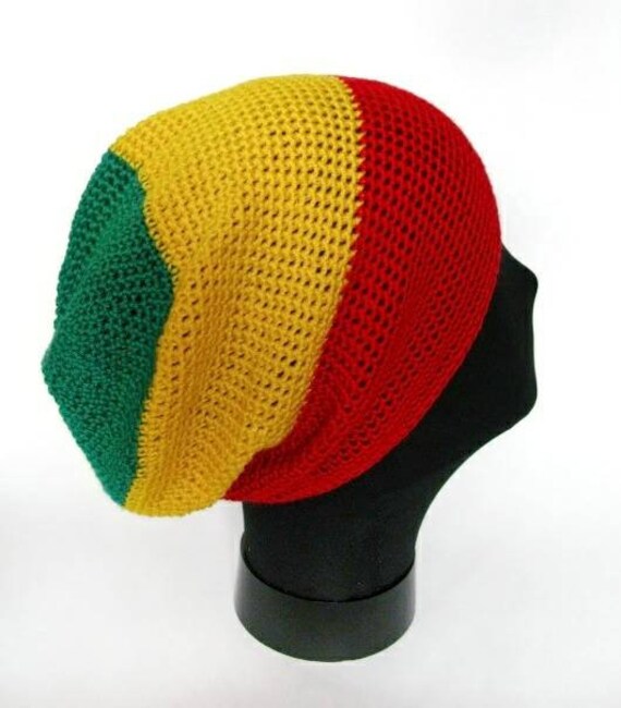 reggae hat with dreadlocks