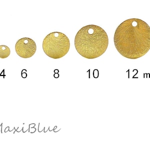 925/Si. 24 ct vg.Taganhänger in4,6,8,10 und 12 mm,Tags 925 Silber vergoldet,diy schmuckmaterial Tags