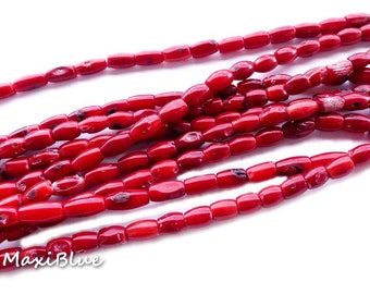 Koralle  Olive Perlen 5mm,rote Koralle Perlen,Ast Koralle Perlen,