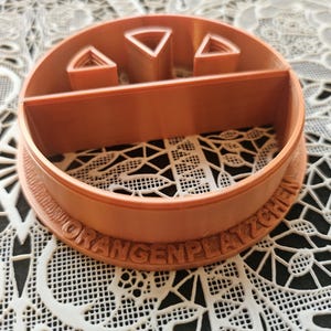 COOKIE CUTTER ONLY. Orangenplatzchen
