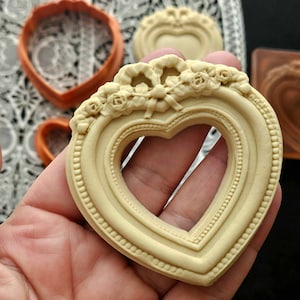 Heart of Dawn, Springerle Mold and Cutter, KV2101