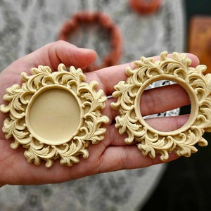 Filigree Wreath, Springerle Mold and Cutter, KV2113