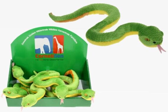 fluffy snake toy