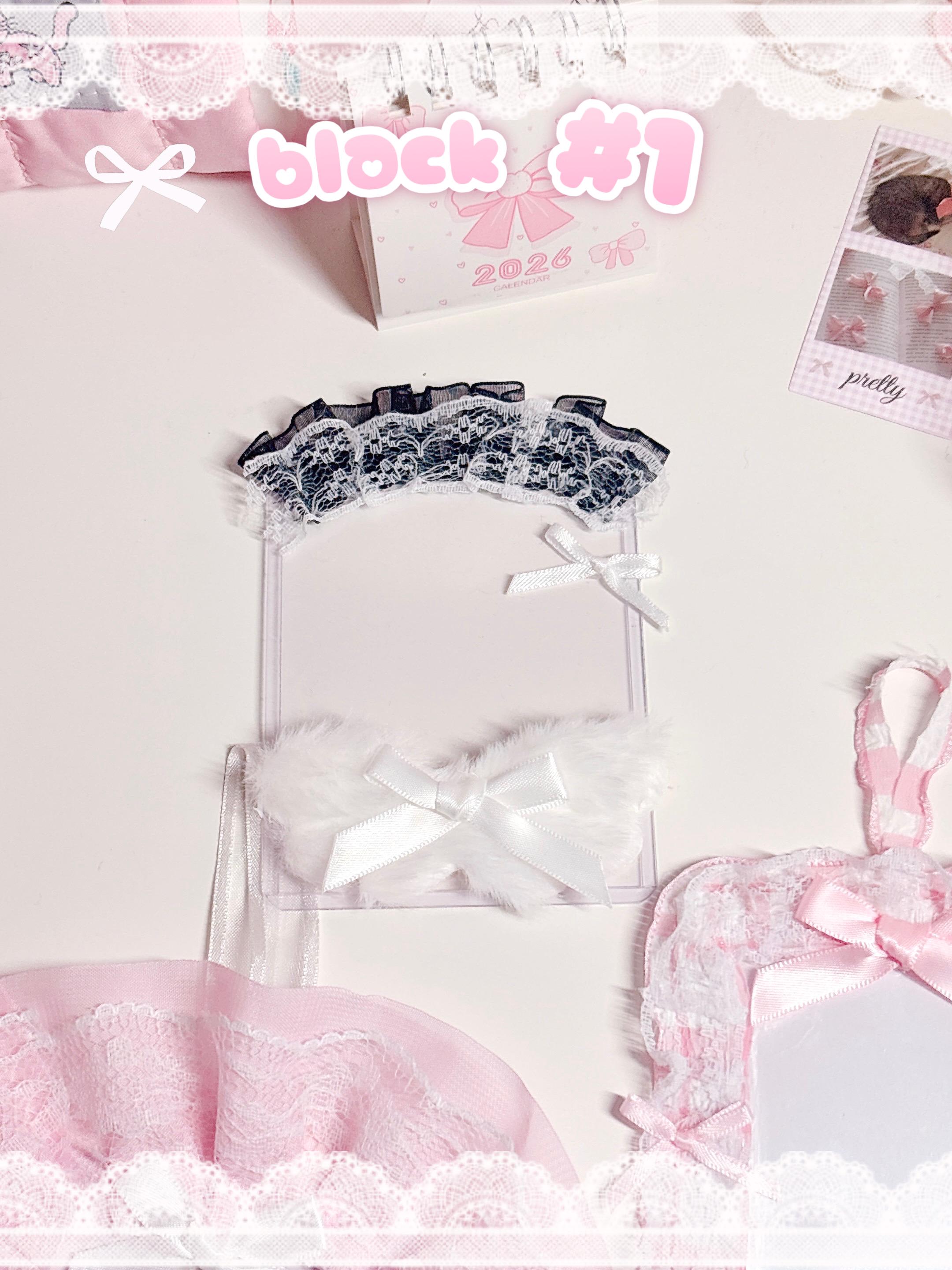 Pink Toploader Box Pink Deco Lace Toploader Holder Kpop Keychain Charm Cardholder - Etsy