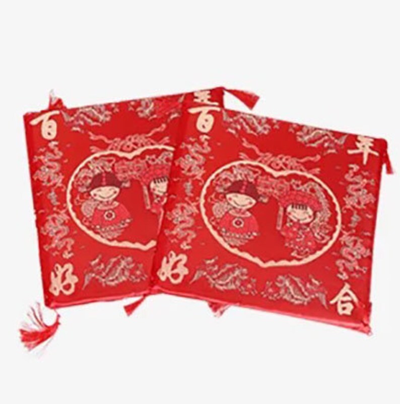 Chinese Wedding Kneeling Cushions Chinese Tea Ceremony Etsy