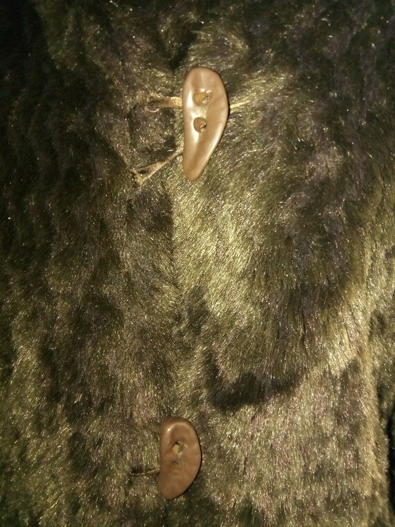 mackintosh new england faux fur coat - image 6
