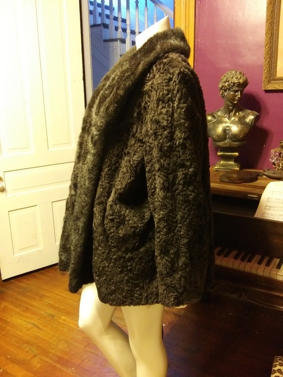 Vintage Faux Fur Women's Coat - image 2