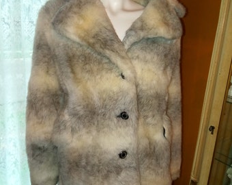 Vintage Faux Fur Coat