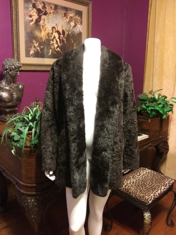 Vintage Faux Fur Women's Coat - image 1