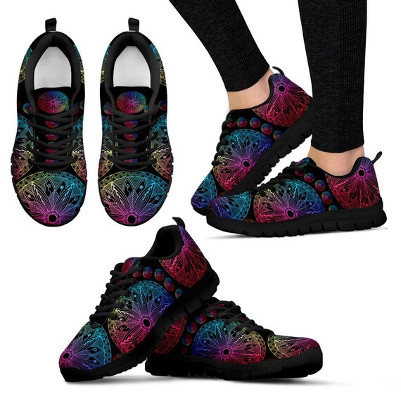 Bunte Schuhe Sneakers Trainer Damen Kindergrossen Etsy