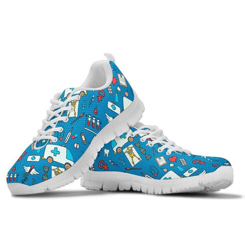 Nurse to be Gift Perfect GiftGraduation Gift for Nurses Blue Nurse SneakersShoes
