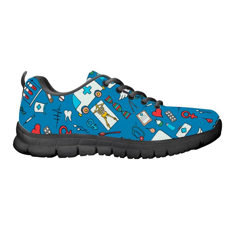 Nurse to be Gift Perfect GiftGraduation Gift for Nurses Blue Nurse SneakersShoes