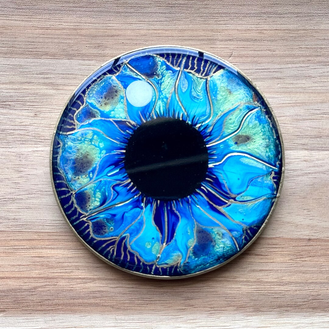 Eyeball Coaster, Eye Ball Coaster, Blue Iris Art, Blue Iris Eye, Eye ...