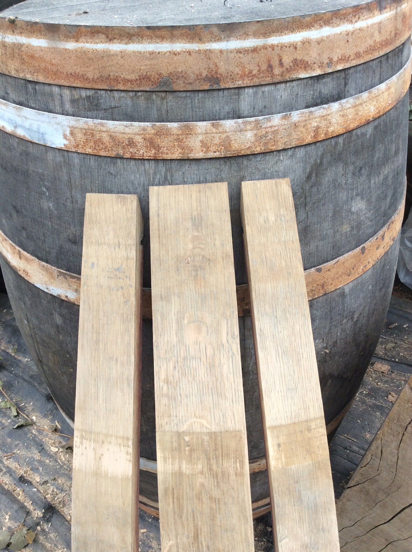 Sanded Oak Barrel Staves Etsy