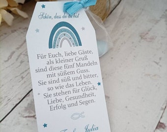 Gastgeschenk Taufe/ Kommunion/ Konfirmation