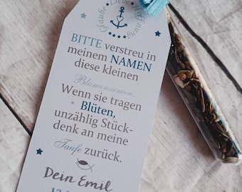 Gastgeschenk Taufe/ Konfirmation/Kommunion