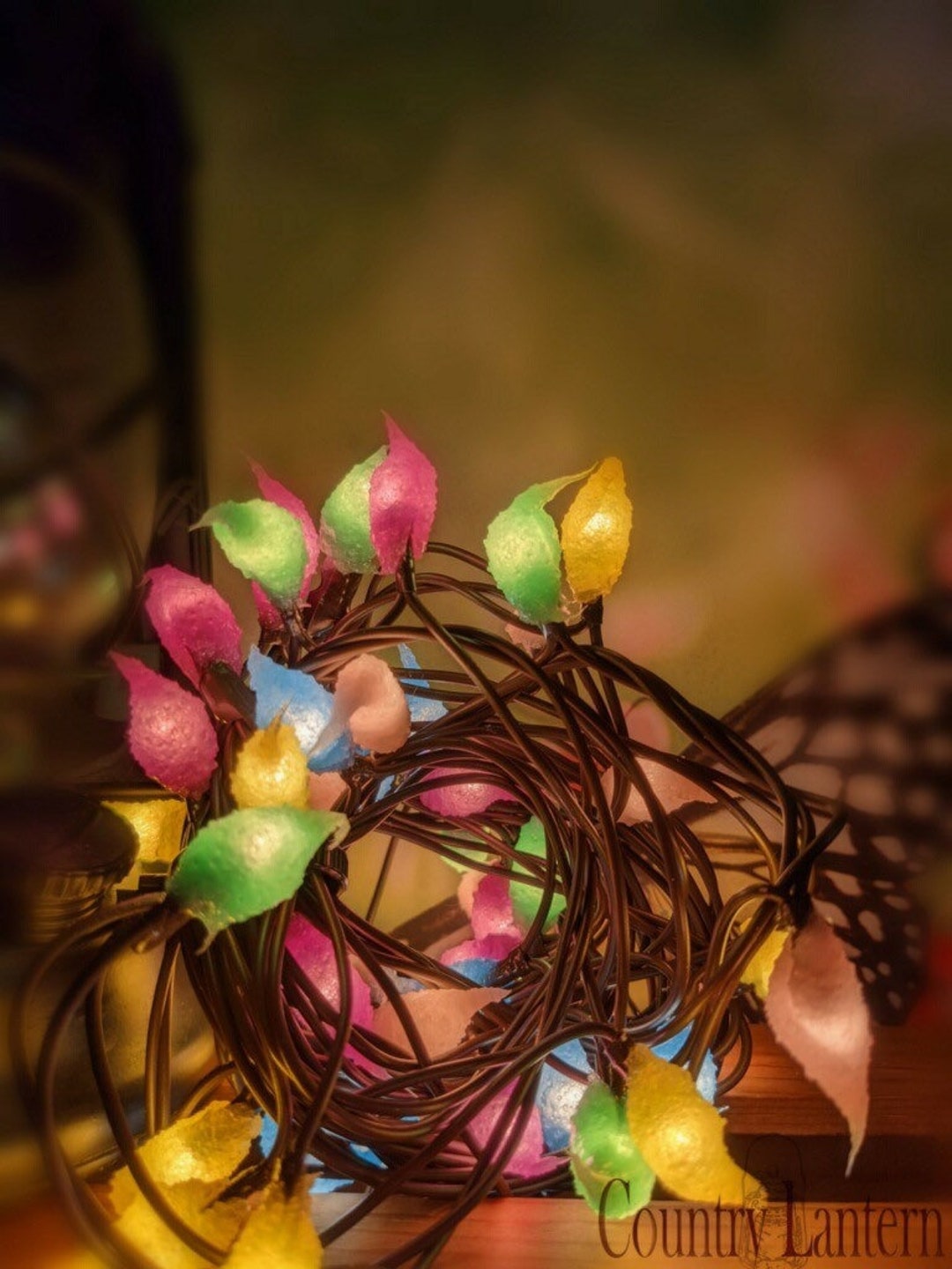 Teeny Incandescent String Light 35 Count Springtide Handmade Etsy