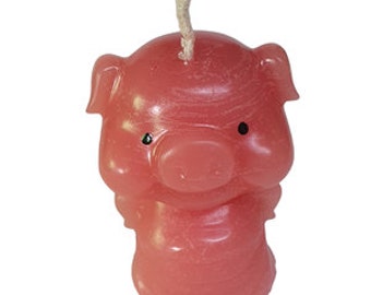 Lucky pig candle