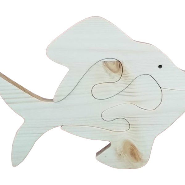 Holzpuzzle Fisch, Lernspielzeug