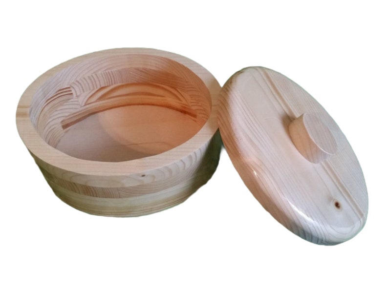 Ovale Holzdose Handgemachtes Geschenk für Weihnachten Praktisch und einzigartig. Bild 2