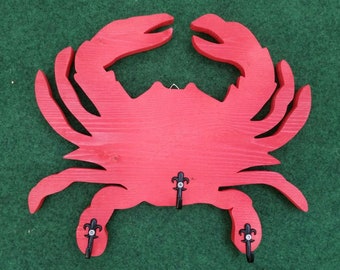 Keyboard crab, towel holder