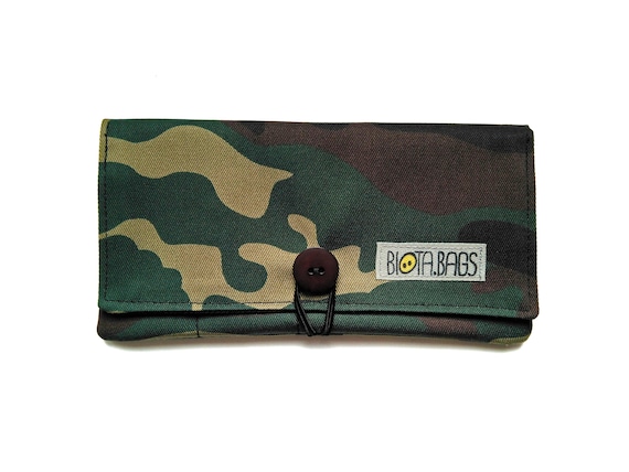 fabric tobacco pouch Tobacco Pouch Camouflage Fabric With Pockets, Hand Rolling Tobacco Bag,  Handcrafted Smoker Kit, Gift for Smoker