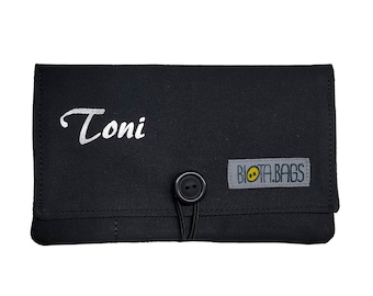 Personalized Tobacco pouch, Custom pouch bag with vinyl, Personalized Gift