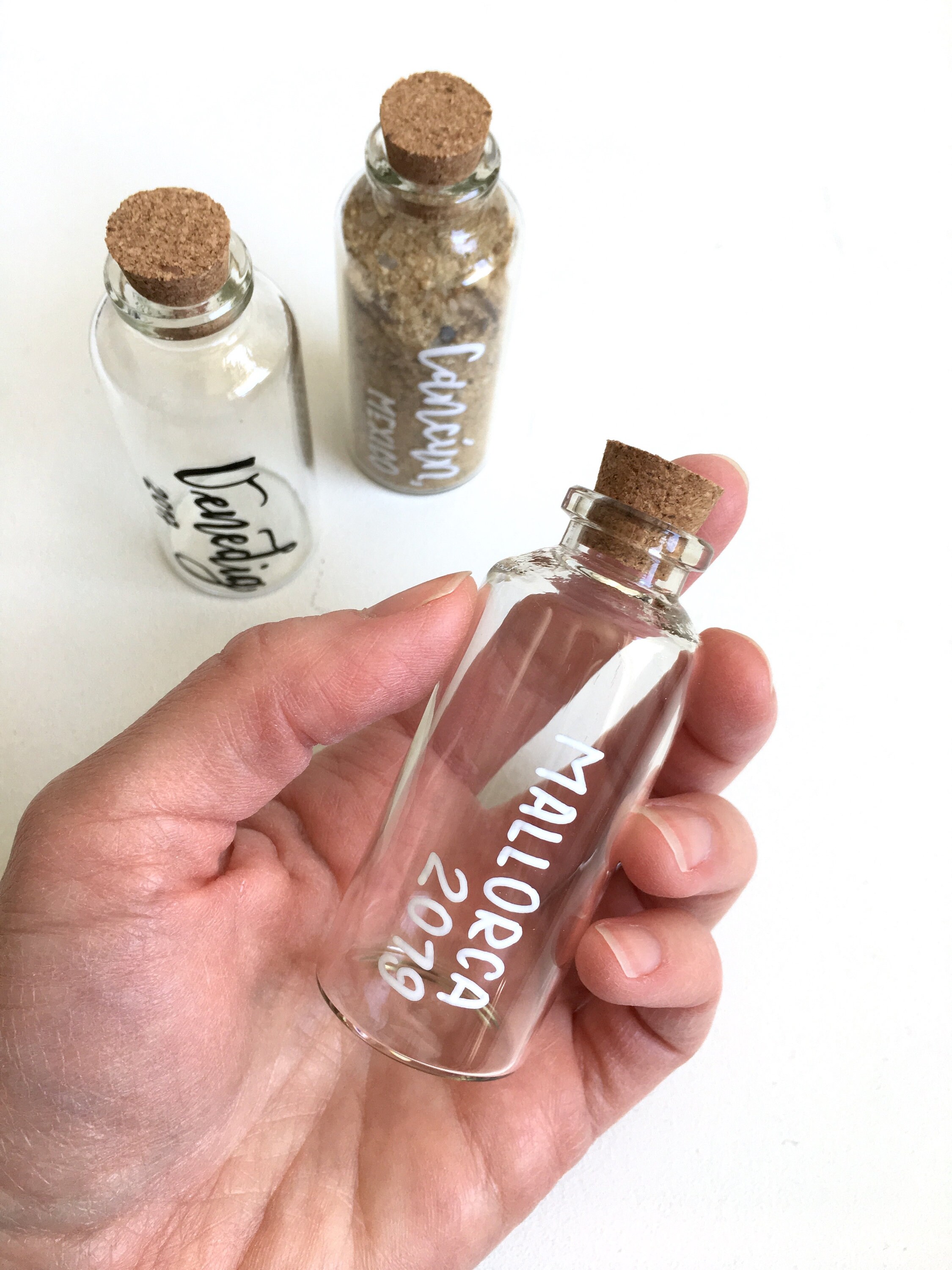 Personalized Sand Bottle / Honeymoon Keepsake / Honeymoon Sand Etsy