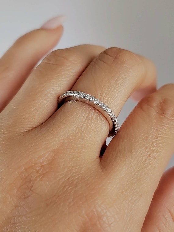 Sterling silver hotsell anniversary band