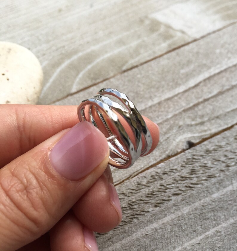 925 Sterling Silver Rhodium-plated Polished Tree Adjustable Ring