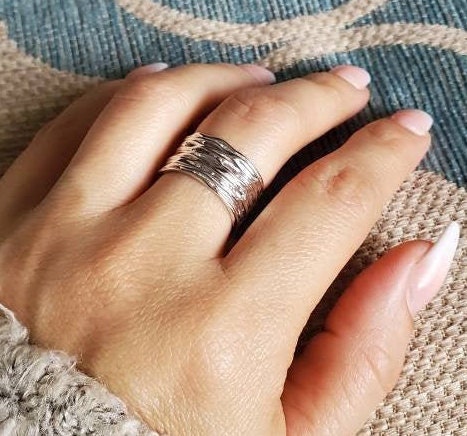Sterling Silver Ring Thumb Finger sterling silver 925 various sizes