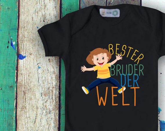 Baby Body Babybody "Best Brother in the World" Bodysuits Family Siblings