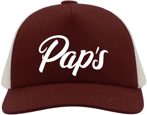 Basecap Trucker Cap "Paps" Mütze Papa Daddy Vater Meshcap Mesh