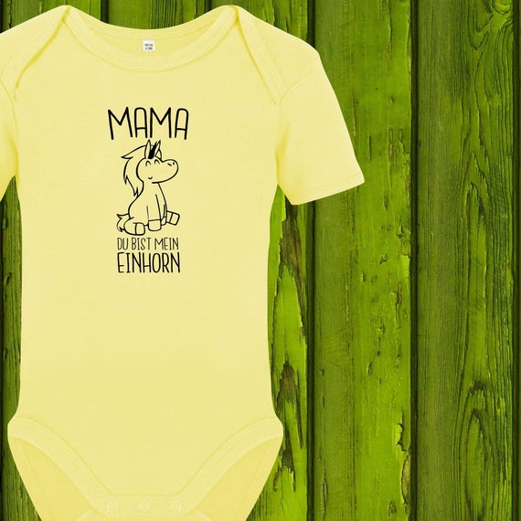 Baby Body Babybody MAMA du bist mein EINHORN