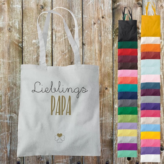 Cloth Bag Favorite Person Favorite Dad Cotton Jute Sports Bag Bag Pouch Family Love Gift
