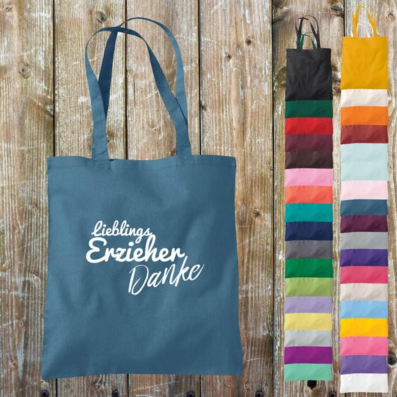 Cloth bag jute cotton bag favorite educator thank you gift to educator