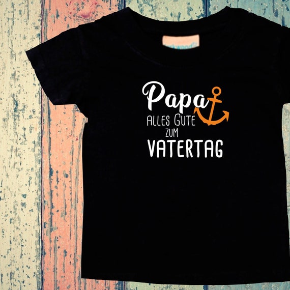 Baby Kids T-Shirt Dad Happy Father's Day! Gift Birth Father's Day Dad Father