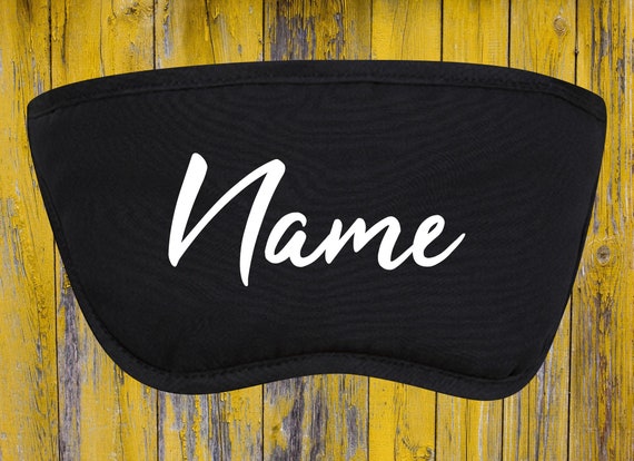 Sleep mask with desired text Text Idea your text Desired name Name Sleep