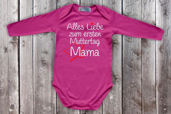 Baby Body Babybody Long Sleeve All The Love for First Mother's Day Mama Gift