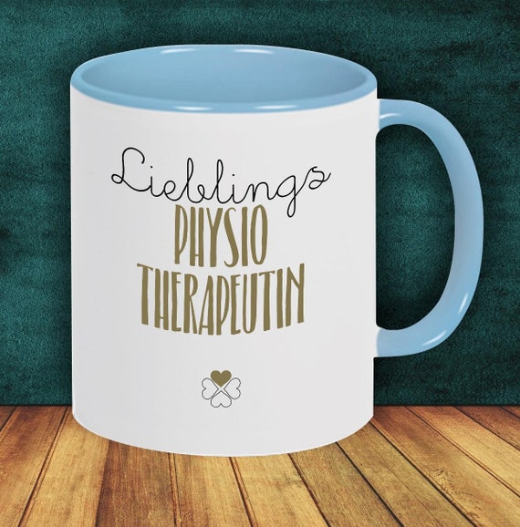 Kaffeepott "Lieblingsmensch Lieblings Physio Therapeutin" Tasse Kaffeetasse Geschenk Geschenkidee Familie