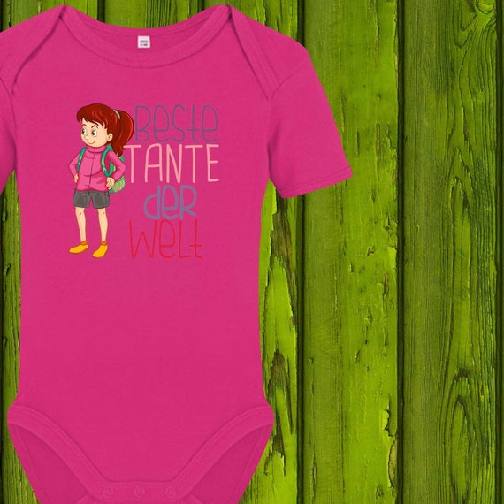 Baby Body Babybody "Beste Tante der Welt" Bodysuits Familie Geschwister