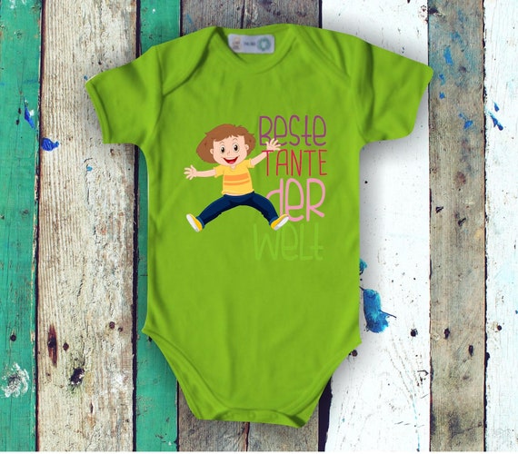 Baby Body Babybody "Beste Tante der Welt" Bodysuits Familie Geschwister