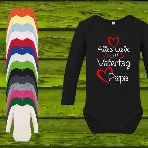 Baby Body Baby Body Long Sleeve Happy Father's Day Dad