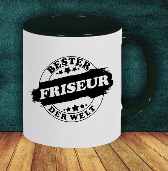 Kaffeepott Tasse Kaffeetasse Bester Friseur Der Welt Pott Mug Geschenk Job