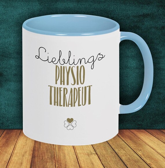 Kaffeepott "Lieblingsmensch Lieblings Physio Therapeut" Tasse Kaffeetasse Geschenk Geschenkidee Familie