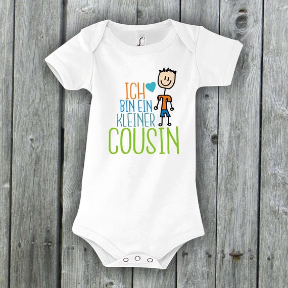 Baby Body Ich bin ein kleiner Cousin Babybody Geschenk