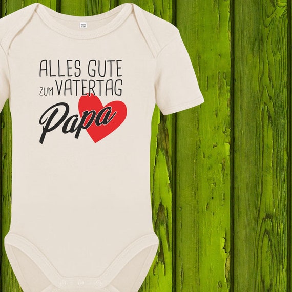 Baby Body Babybody Alles Gute zum Vatertag Papa Geschenk Geburt Papa Vater Dad